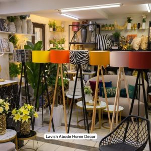 Tripod Floor Lamps – Decorative Standing Lamps with African Ankara & Animal Print Shades | Modern Home Décor Kenya