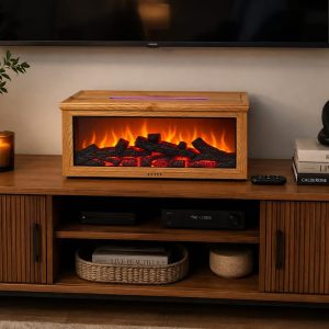 Fireplace Decorative Humidifier & Aroma Diffuser – Remote-Controlled Flame Effect | Luxury Home Décor Kenya